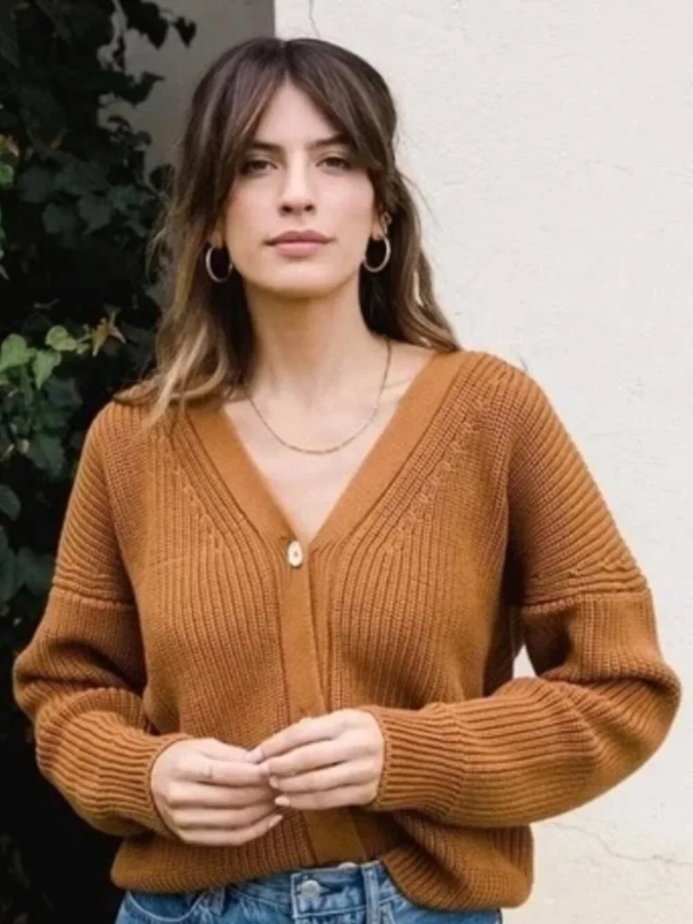 Tradlands Shelter Cardigan Sienna Sz S